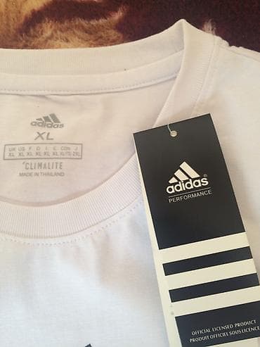 cins köynək: Polo köynək, Adidas, XL, rəng - Ağ — 3