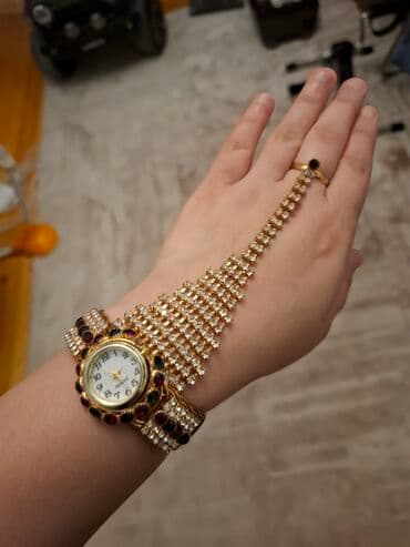 Tavalar: Yeni, Qol saatı, rəng - Qızılı — 1