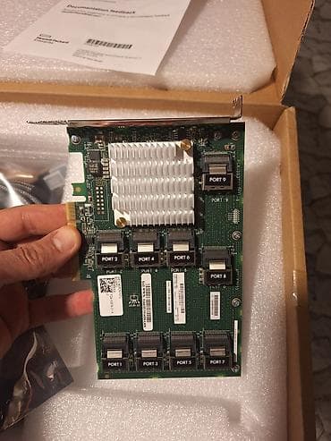 Жёсткие диски (HDD): HPE ML350 Gen10 12Gb SAS Expander Kit Məhsul: Hewlett Packard — 3