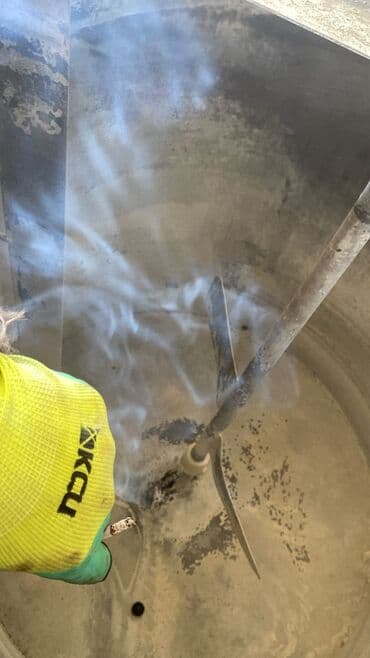 Bıçaqlar: Sənaye qarışdırıcılı paslanmayan çən isitmeye soyutmaya yararlı - — 2