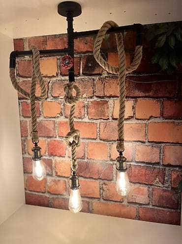 Çılçıraq, 3 lampa, Metal