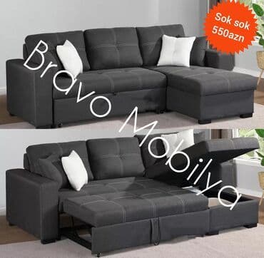 divan krovat: Künc divan, Yeni, Açılan, Bazalı, Parça, Ödənişli çatdırılma — 1