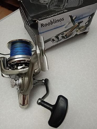 Ovçuluq və balıqçılıq: Rooblinos fırlanan balıqçılıq çarxı - Brend/model: Rooblinos (qutusu — 3