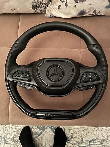 bmw f10 rul: Mersedes-Benz sükan çarxı – çoxfunksiyalı, sport tipli D-şəkilli — 1