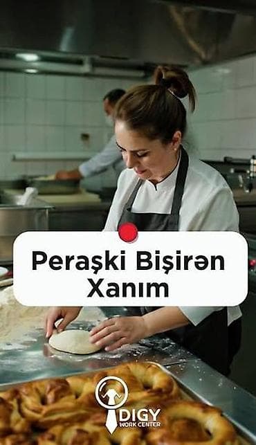 2 xanım işçi tələb olunur.iş qrafiki gün aşırı (10:00 - 20:00).3cür