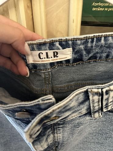 Brend: C.L.R – Original Denim Məhsul: Cins ətək - Material: qalın at lalafo.az Brend: C.L.R – Original Denim Məhsul: Cins ətək - Material: qalın