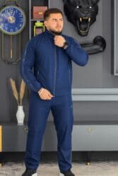 женские спортивные костюмы с стразами: Мужской спортивный костюм, XL, цвет - Черный — 8