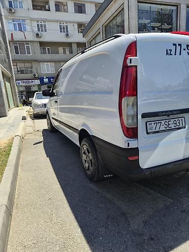 Mercedes-Benz Vito yük mikroavtobusu - Korpus: ağ rəngli, qapalı yük — 6