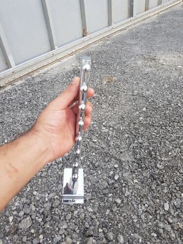 вешалка для брюк и рубашек напольная: Mağaza asılqanı üçün metal “toplu” konsollar dəsti. - Material: xrom — 2