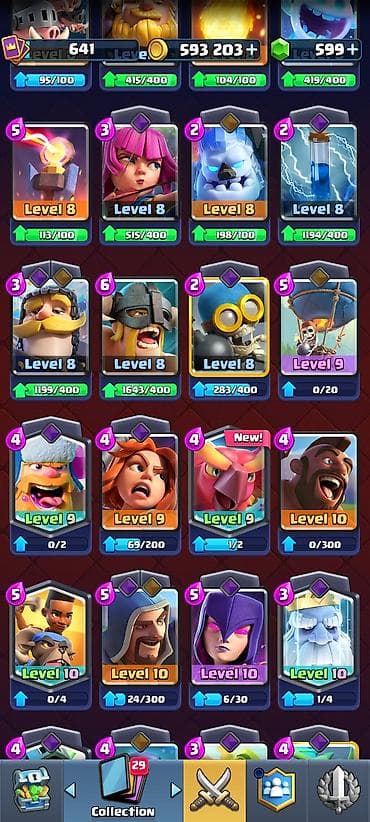 боо: Clash Royale hesabı satışı - Trophy: 4285 - Kral səviyyəsi: 11 - — 1