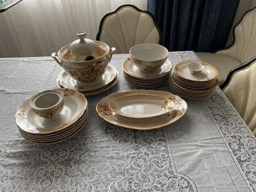 набор юного художника бишкек: Обеденный набор, цвет - Бежевый — 1