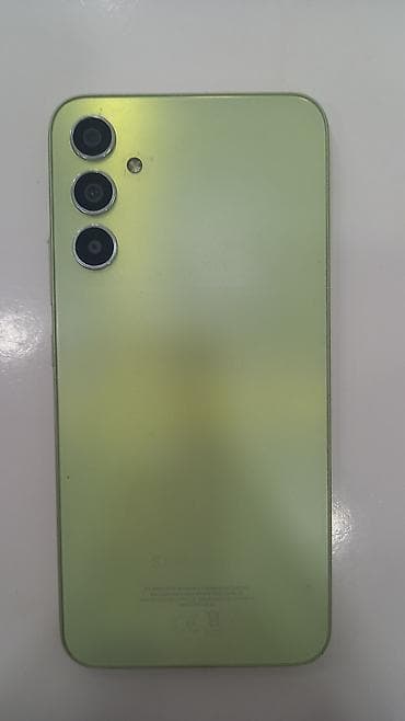 Samsung Galaxy A34, цвет - Зеленый, Отпечаток пальца — 1