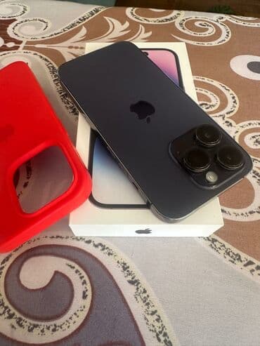 iphone 12 pro qiyməti: IPhone 14 Pro, 256 GB, Deep Purple, Face ID — 4