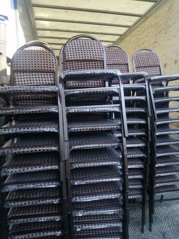 stol stul işlenmiş: Yeni, Plyaj, piknik stulu, Metal, Azərbaycan — 26