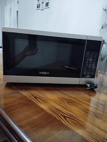 kondisioner eb 1048: Mikrodalğalı soba Eurolux, Mikrodalğalar ilə, rəng - Gümüşü, İşlənmiş — 2