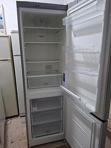 Кухонные плиты и варочные поверхности: 2 двери Indesit Холодильник Продажа, цвет - Серый — 2