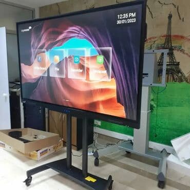 ucuz manitor: Monitordan masaya quraşdırmaq üçün nəzərdə tutulmuş iki qollu montaj — 30