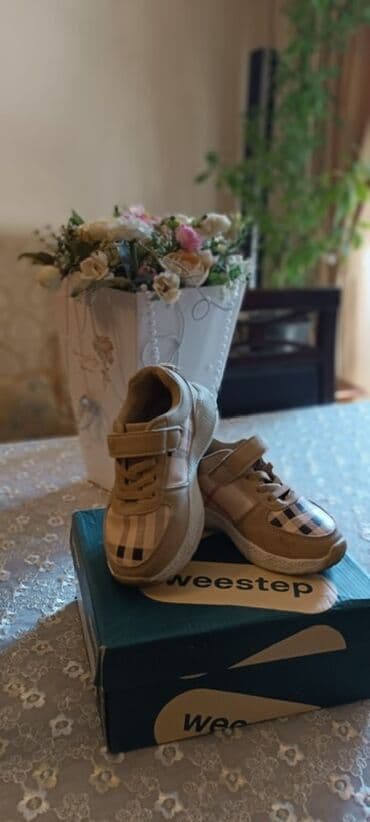детская осенняя обувь: Uşaq ayaqqabıları – Weestep - Brend: Weestep - Modellər: 1) Bej — 1
