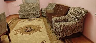 islemis divan: Divan, kreslo 2 kreslo və 2 divan, divanlar biri 3 nəfərlik, biri 2 — 5