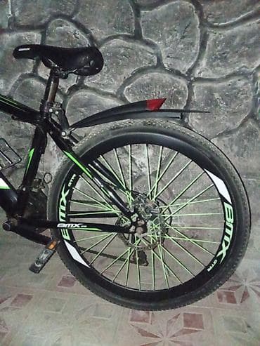 real gitara: BMX GTX dağ velosipedi - Rəng: qara-yaşıl dizayn, çərçivə və təkər — 6