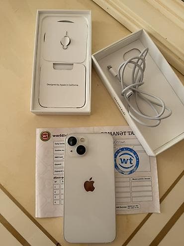 iphone xoş max: IPhone 13, 128 GB, Starlight — 1