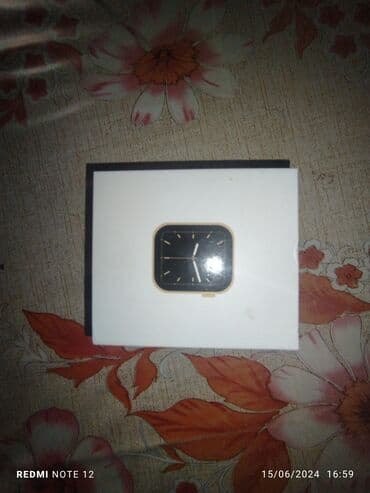 irshad telecom smart saatlar: İşlənmiş, Smart saat, Sensor ekran, rəng - Qara — 1