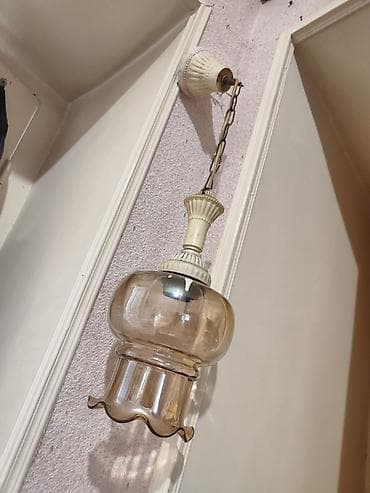 lusturlar: Çılçıraq, 1 lampa, Şüşə — 1
