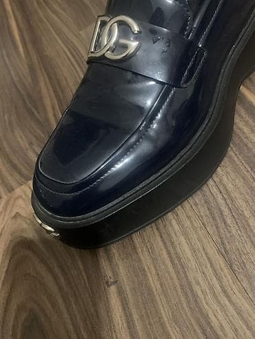 Qadın ayaqqabıları: Dolce & Gabbana, Ölçü: 40.5, rəng - Mavi, İşlənmiş — 2