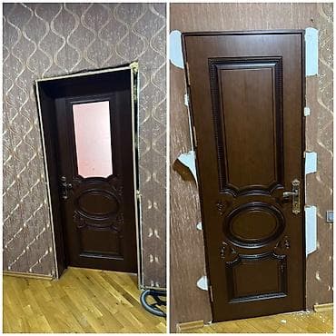 qapi dekoru: 6 ədəd otaq qapısı satılır. 6 ədəd qapı satılır📍2si şüşəsiz 1i — 1