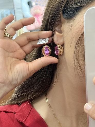 ikinci əl qizillar: Dəstə daxildir: Üzük, Sırğa, Sarı qızıl, 583 Əyar, 1509 g — 10