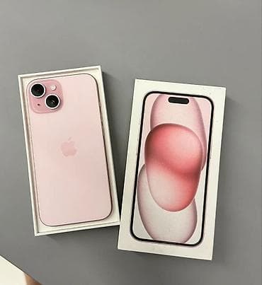 TV və video: IPhone 15, 128 GB, Çəhrayı, Face ID — 1