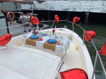 cirkab su: Современный Катер "Си бриз 33". размеры 10 м. х 3 м., осадка 0.5 м. — 4