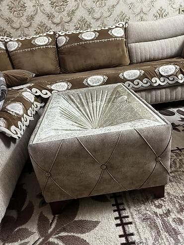 royal mebel: Yeni, Pufik masa, Vеlur parça, Kredit yoxdur — 1