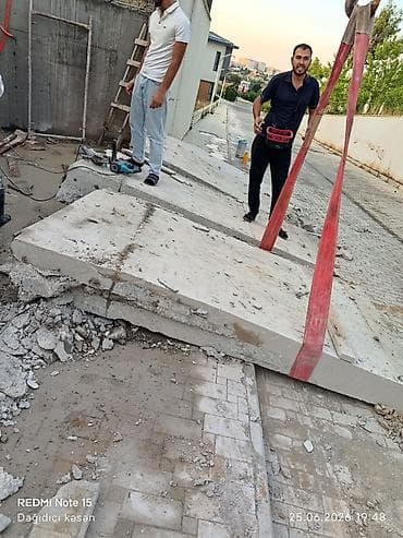 taxta qapi temiri: Beton kəsmə xidməti - Divar, döşəmə və tavanlarda dəqiq və səliqəli — 2