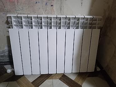 radyator: Alüminium radiator – 10 bölməli - Material: yüksək istilikkeçirən — 1