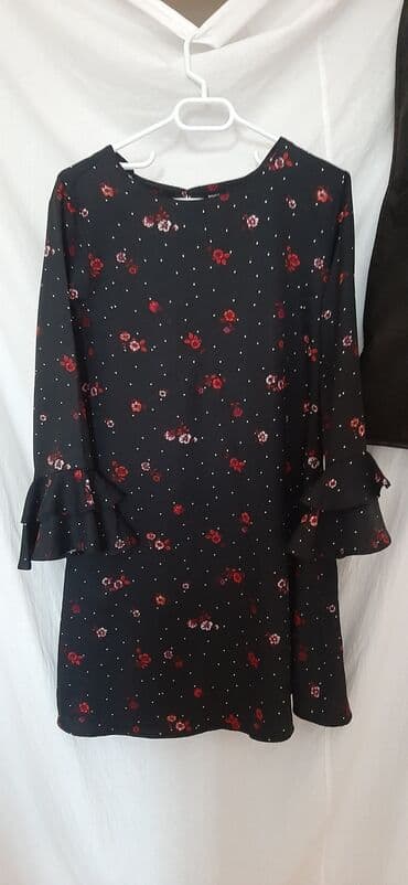 детские платья с длинным рукавом: Повседневное платье, Мини, Terranova, L — 4