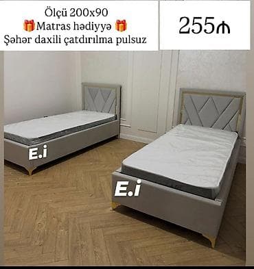 taxt kravat islenmis: Yeni, Təknəfərlik çarpayı — 1