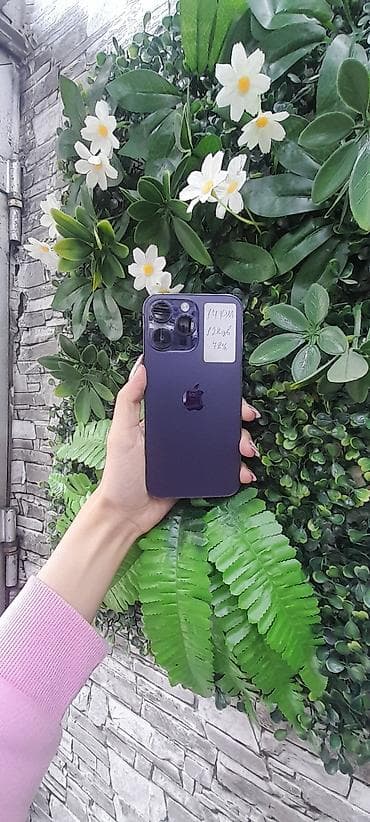 samsung a 52 kabro: IPhone 14 Pro Max, 128 GB, Deep Purple, Face ID — 1