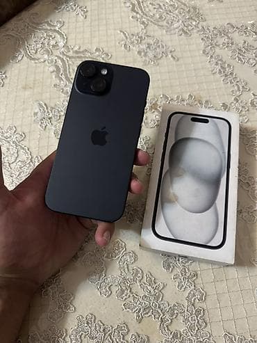 IPhone 15, 128 GB, Qara, Face ID lalafo.az -da IPhone 15, 128 GB, Qara, Face ID