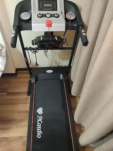 KN Cardio qaçış trenajoru - Elektrikli qaçış yolu, konsolda LED — 1
