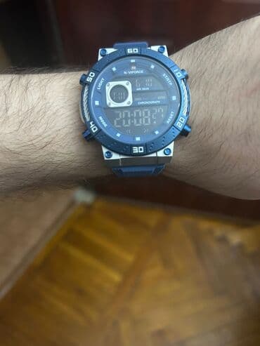 irshad telecom is saatlari: Yeni, Qol saatı, NaviForce, rəng - Göy — 5