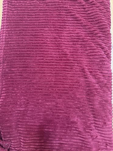 Döşək üzləri: Divan üçün Xovlu rəng - Göy Yataq örtüyü — 3