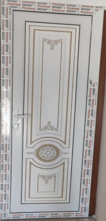 plastik qapılar: Yeni Plastik qapı Zamok və çərçivə ilə, Zəmanətli, Pulsuz quraşdırma, Pulsuz çatdırılma, Ünvandan götürmə, Rayonlara çatdırılma — 2