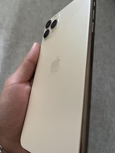 Mobil telefon və aksesuarlar: IPhone 11 Pro Max, Qızılı, Face ID — 4