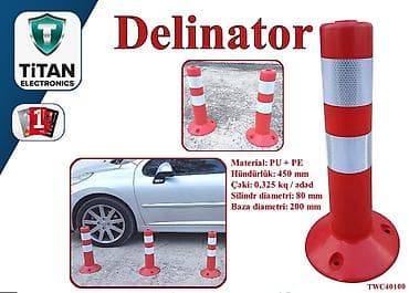 delinator: Delinator 45sm ✅ Material: PU + PE ✅ Hündürlük: 450 mm ✅ Çəki: 0,325 — 1
