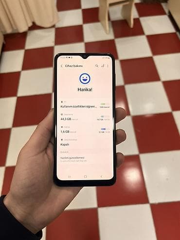 samsung soyuducu: Samsung Galaxy A12, 64 GB, rəng - Qara, Barmaq izi, İki sim kartlı — 3