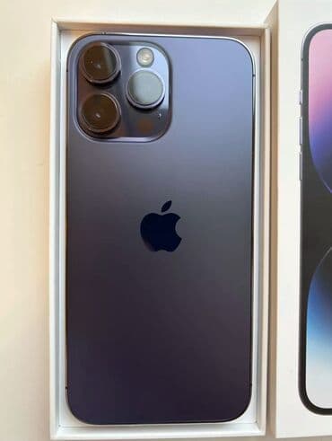 iphone qiymetleri: IPhone 14 Pro Max, 256 GB, Deep Purple — 3