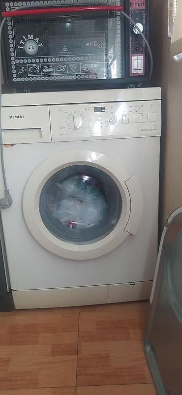 Paltaryuyan maşın Siemens, 6 kq, İşlənmiş, Avtomat, Qurutmasız