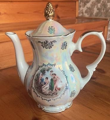 cay dəsti: Çay dəsti, rəng - Bej, Farfor, Madonna, Almaniya — 3