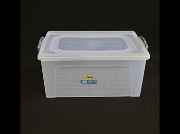 Şəffaf saxlama qabı Humnac plastik uzunluğu 41 sm. eni 28sm.içini